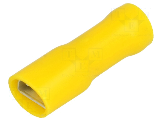 Connector: vlak; 6,3mm; 0,8mm; vrouwelijk; 4÷6mm2; klemmen; vertind Connector: vlak; 6,3mm; 0,8mm; vrouwelijk; 4÷6mm2; klemmen; vertind